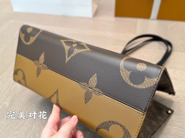 LV onthego shopping bag